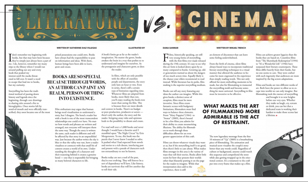 Literature Vs. Cinema – SCAN