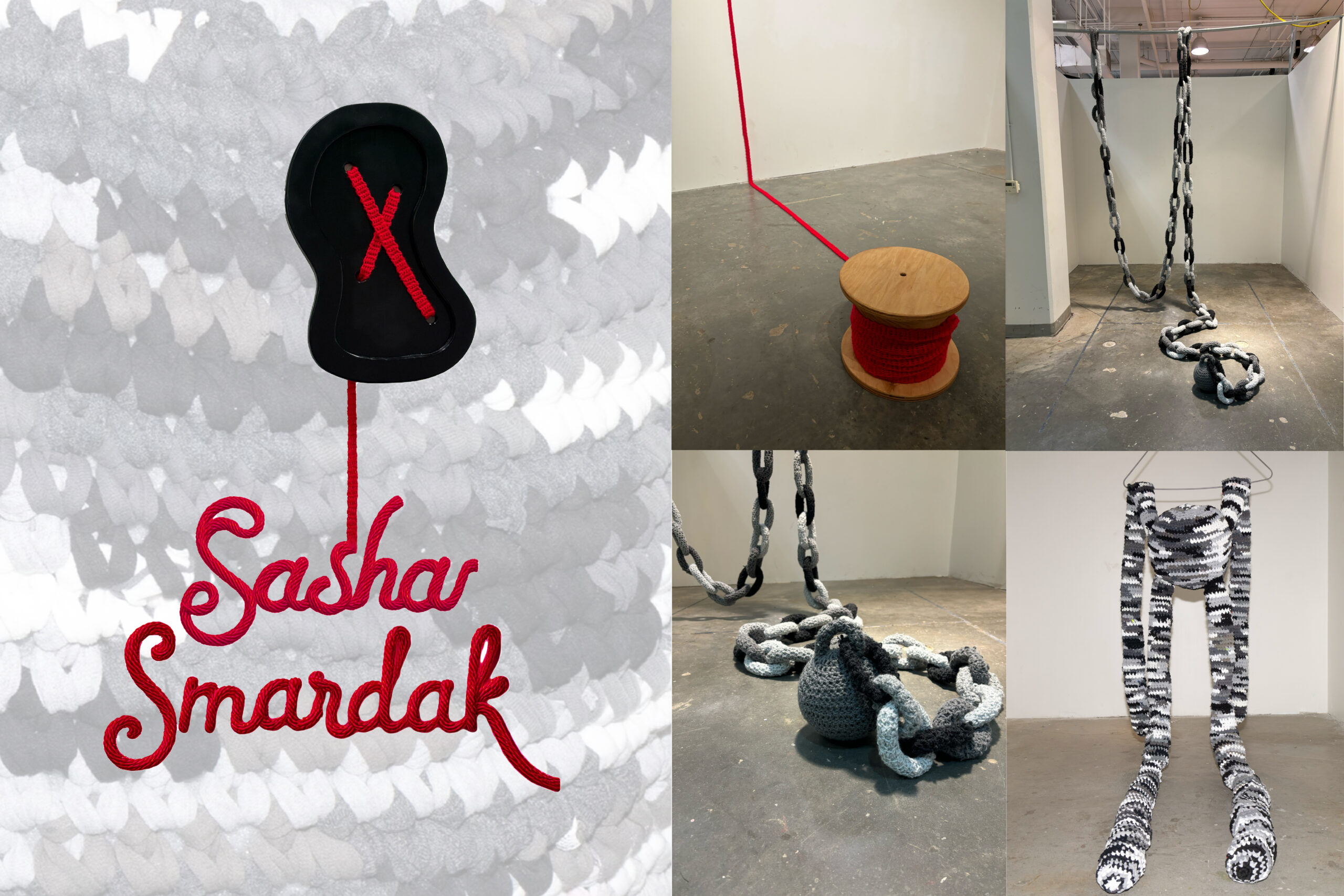 The Yarn Sculptures of Sasha Smardak